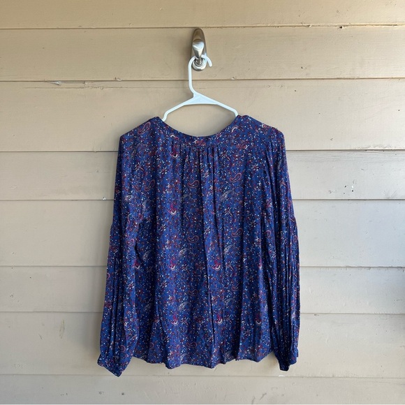 Lucky Brand Boho Long Sleeve Top - Size M - Casual Comfy Modest - Picture 8 of 8